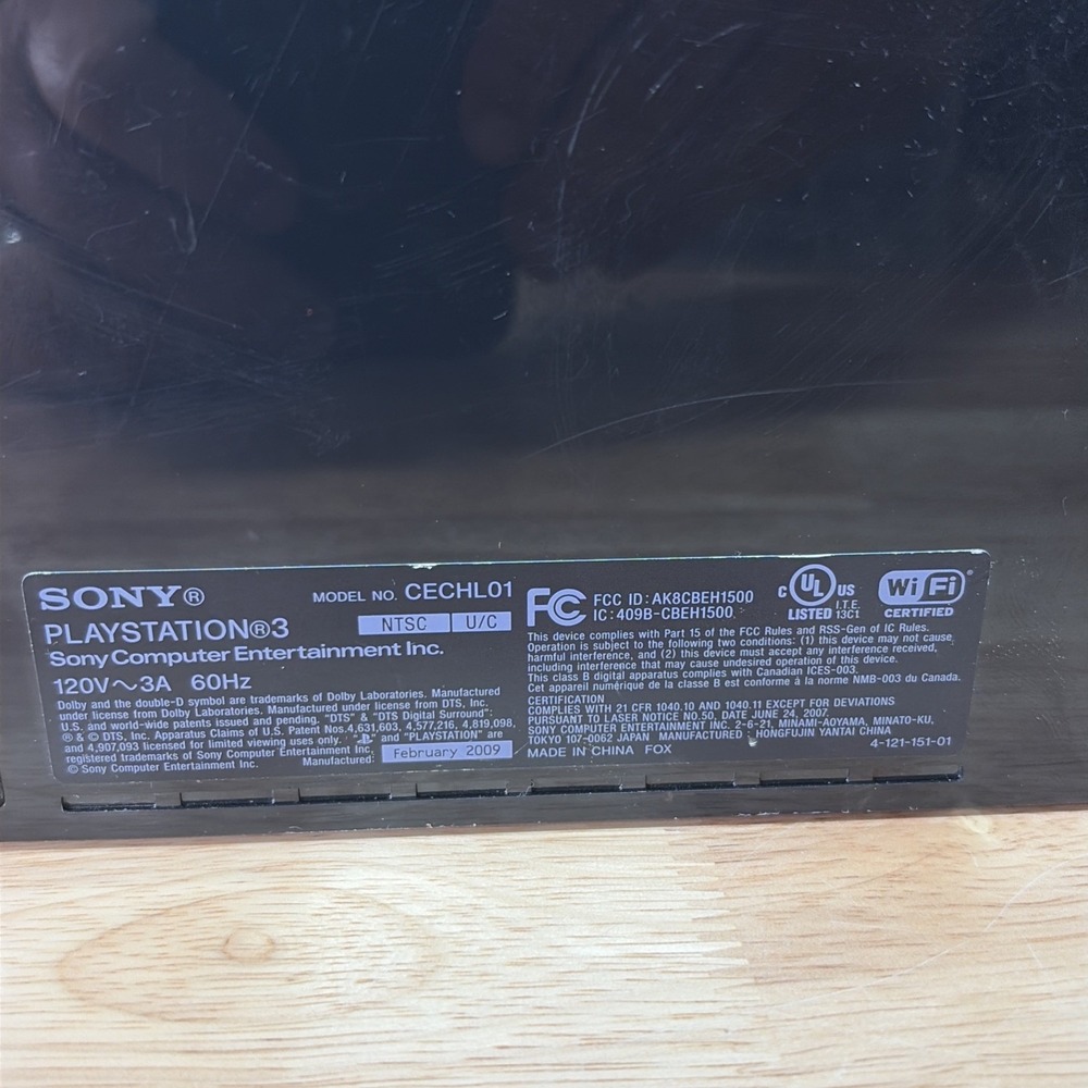 Sony PlayStation 3 PS3 CECHL01 Console Tested With 6 Games - Picture 7 of 11